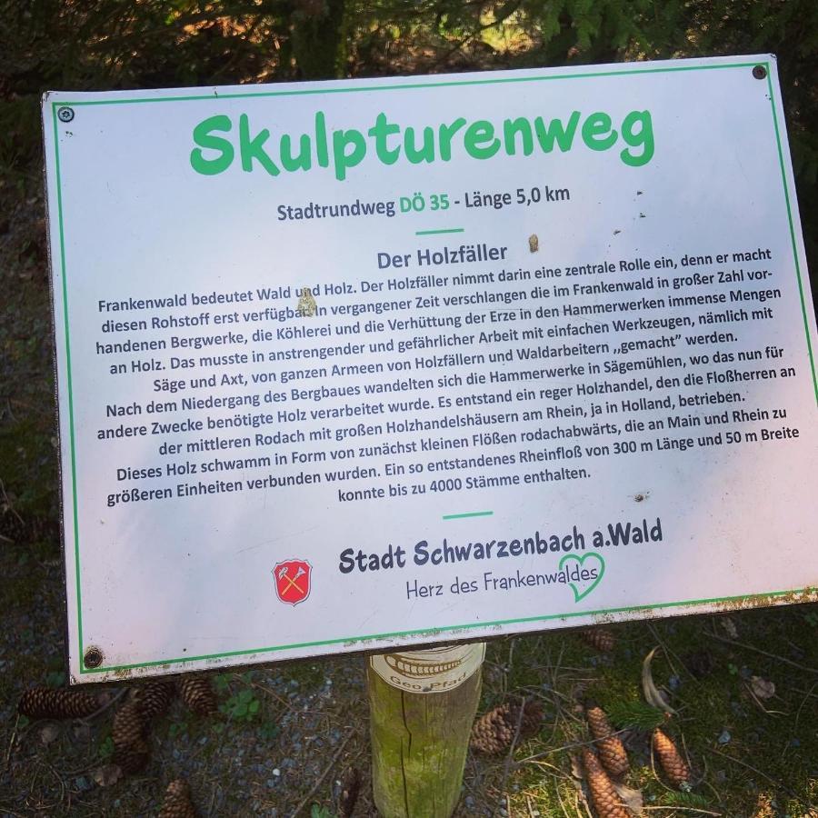 Ferienwohnung Frankenwald Naila Esterno foto